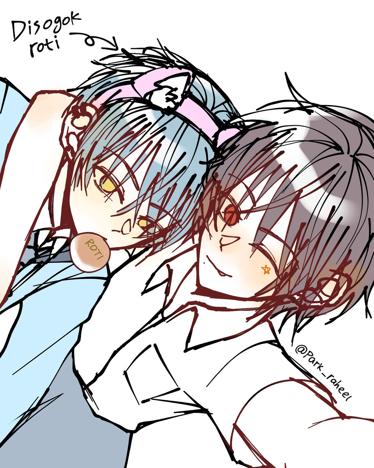 Adriani &amp; Deon Sketch by Park Raheel